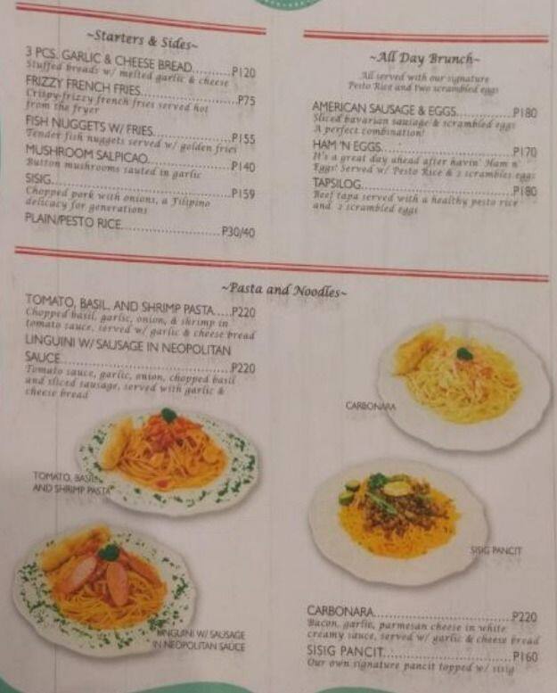 Plana's Pantry Menu, Menu for Plana's Pantry, Highway Hills