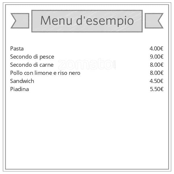 Menu di Covino Club Café 