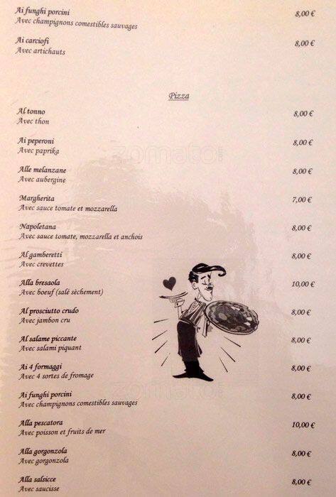 Menu di Da Giuseppe 