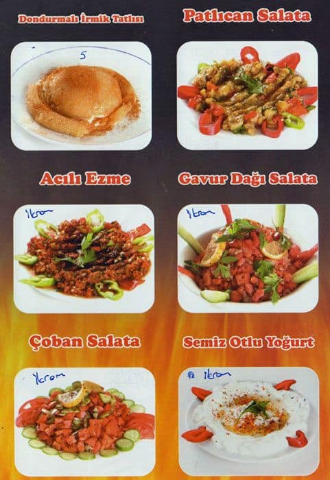 Bayram Usta Yaprak Kebap Menu Menu For Bayram Usta Yaprak Kebap Cukurambar Ankara