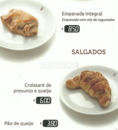 Havanna Café - Shopping Ibirapuera cardápio