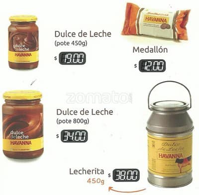 Havanna Café - Shopping Ibirapuera cardápio