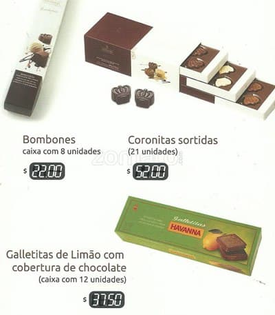 Havanna Café - Shopping Ibirapuera cardápio