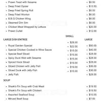 Royal Garden Chinese Restaurant Takeaway 帝苑 Milford Auckland