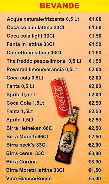 Menu di Mister Panzerotto 4 