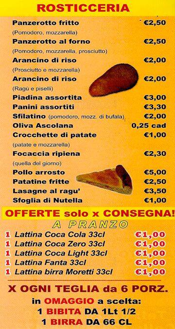 Menu di Mister Panzerotto 4 