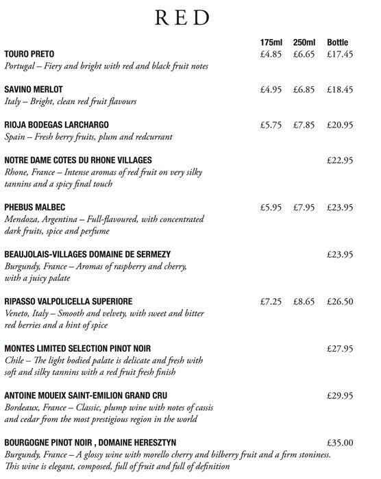 Menu At Loch Fyne Restaurant London 2 4 Catherine St