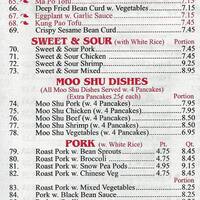 Panda Garden Menu Menu For Panda Garden Lansdale Montgomery County