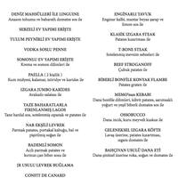 Niki Restaurant Menu Menu Para Niki Restaurant Gazi Osman Pasa Ankara