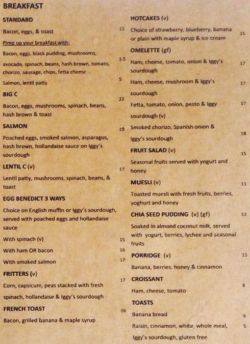 Cafe C Menu, Menu for Cafe C, Newtown, Sydney Urbanspoon/Zomato
