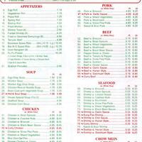 Szechuan Garden Menu Menu For Szechuan Garden Bridesburg