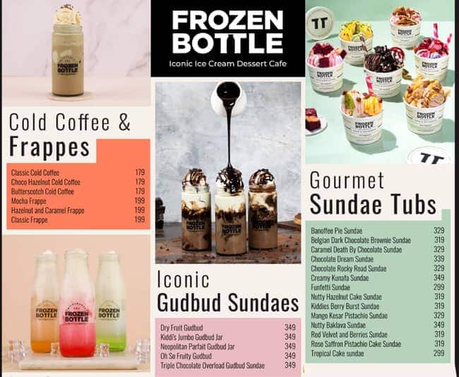 Frozen Bottle - Milkshakes, Desserts And Ice Cream, Kandivali East, Mumbai  | Zomato