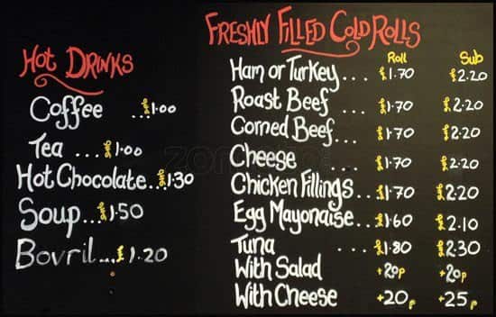 Breadstix menu