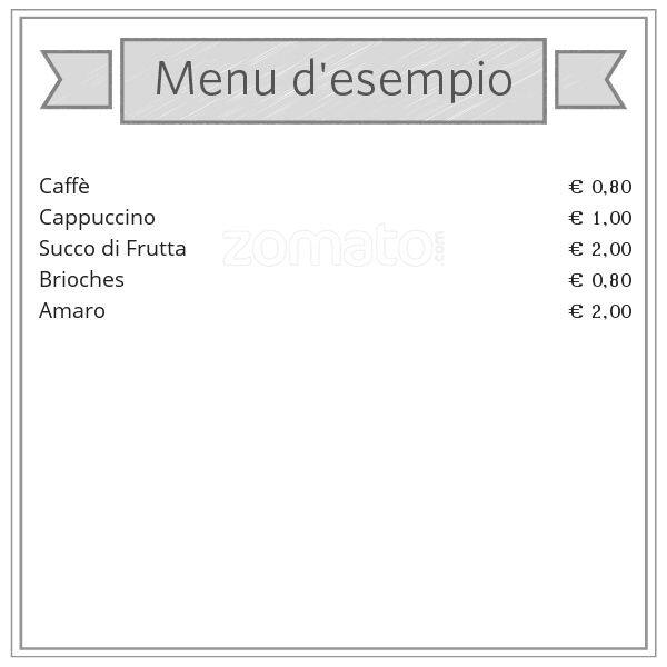 Menu di Five A Bar 