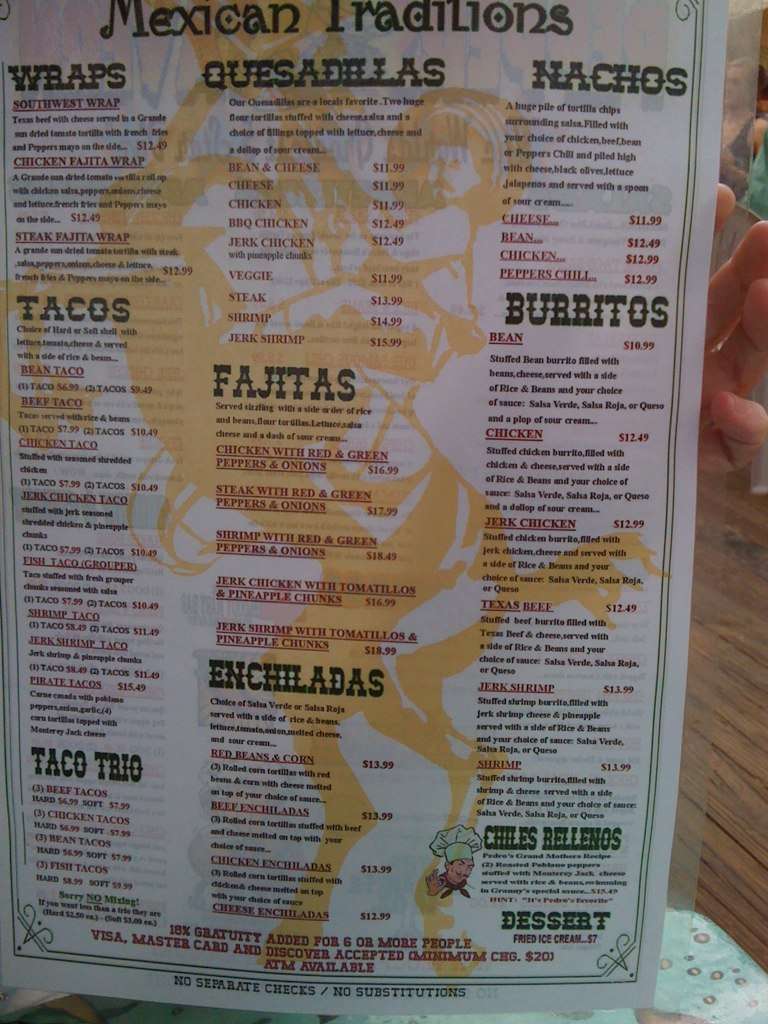 Peppers Tavern Menu, Menu for Peppers Tavern, Ocean City, Ocean City