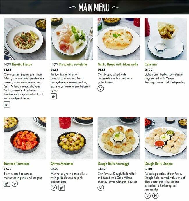 Pizza Express Menu, Menu for Pizza Express, Wembley, London Zomato UK