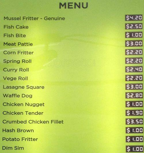 go fish menu