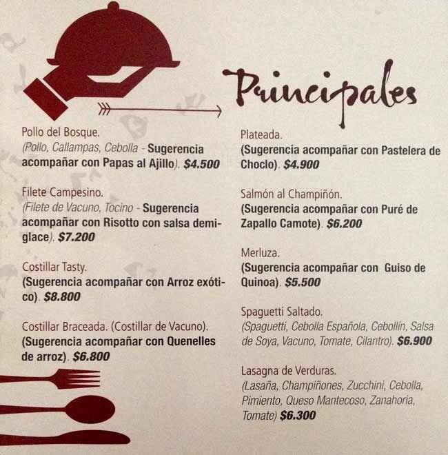 Carta de Tasty