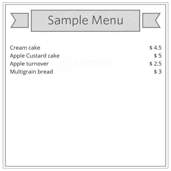 Woodcroft Bakery Menu, Menu for Woodcroft Bakery, Blacktown, Sydney