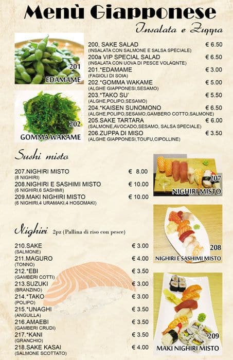 Menu di Risto VIP 