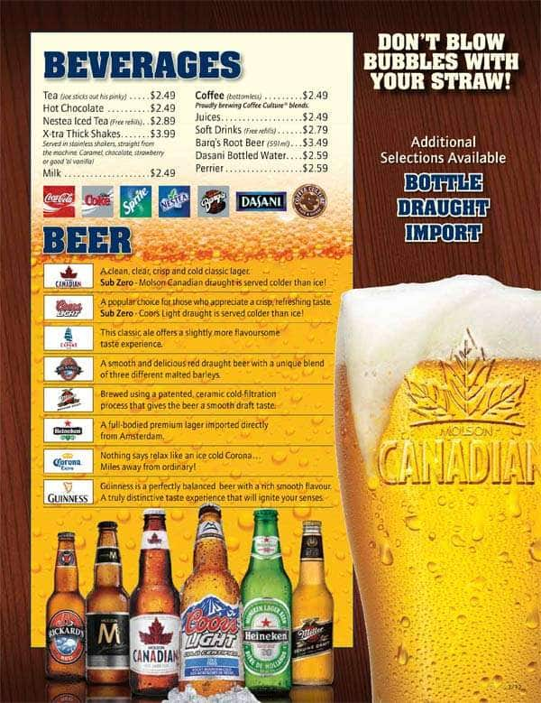 Crabby Joe's Tap & Grill Menu - Urbanspoon/Zomato