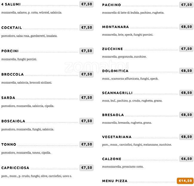 Menu di Scannagrilli 