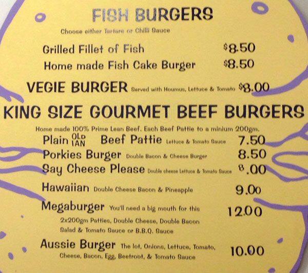 Williamstown Mussels Menu, Menu for Williamstown Mussels, Williamstown