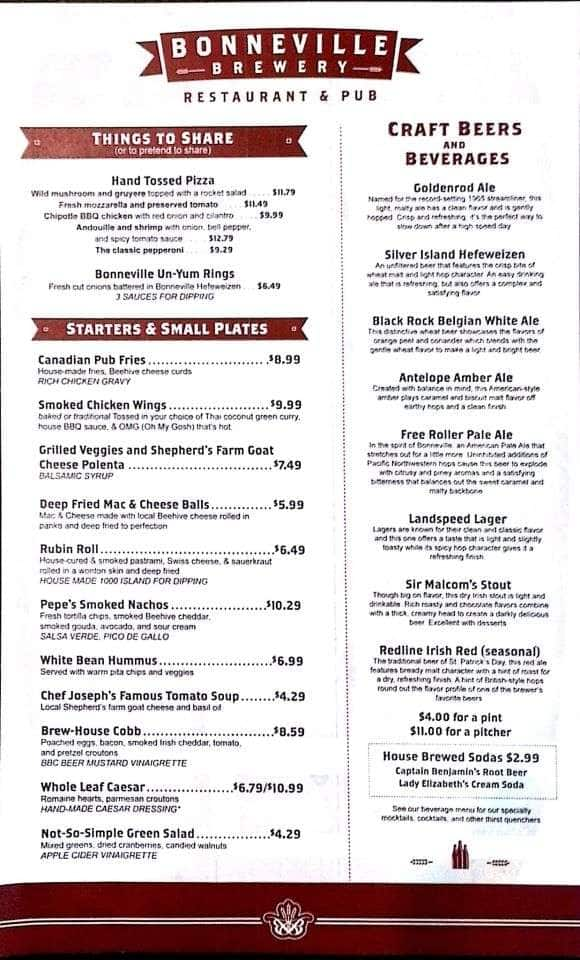 Pins And Ales Tooele Menu at Patrick Rahn blog