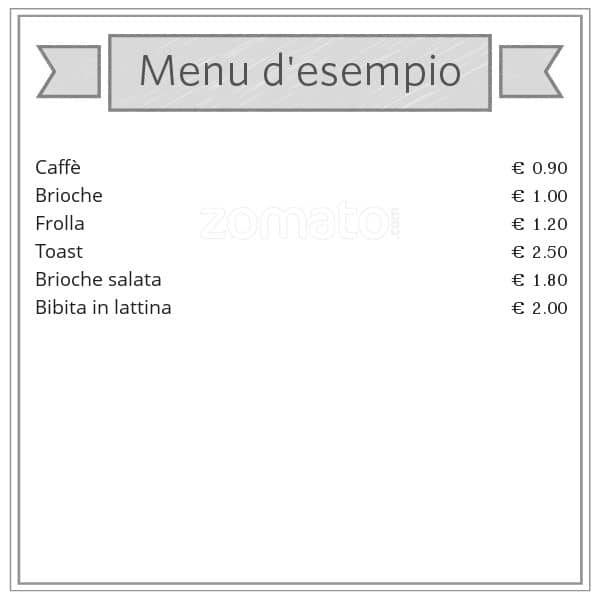 BAR MARIO Speisekarte