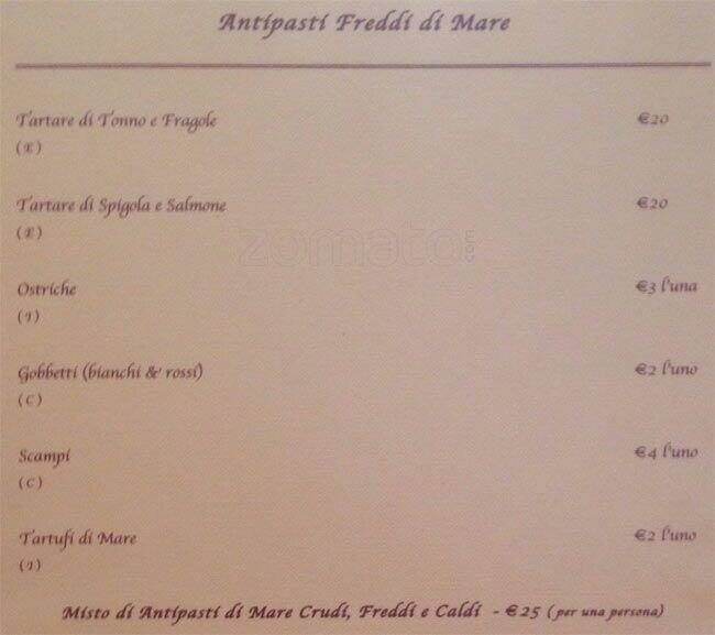 Menu di Eleonora d'arborea 