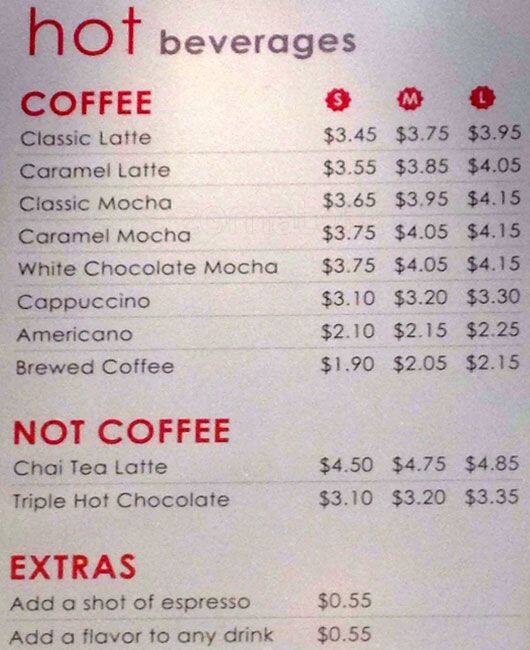 Rocky Mountain Coffee Café Menu Urbanspoon/Zomato