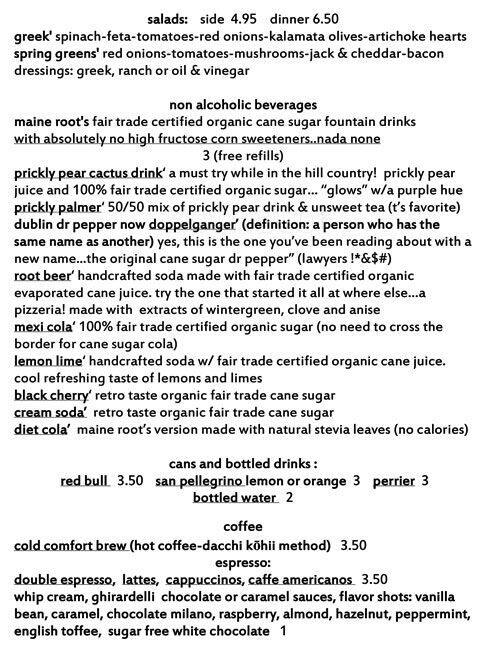 Comfort Pizza Menu Menu For Comfort Pizza Comfort Comfort