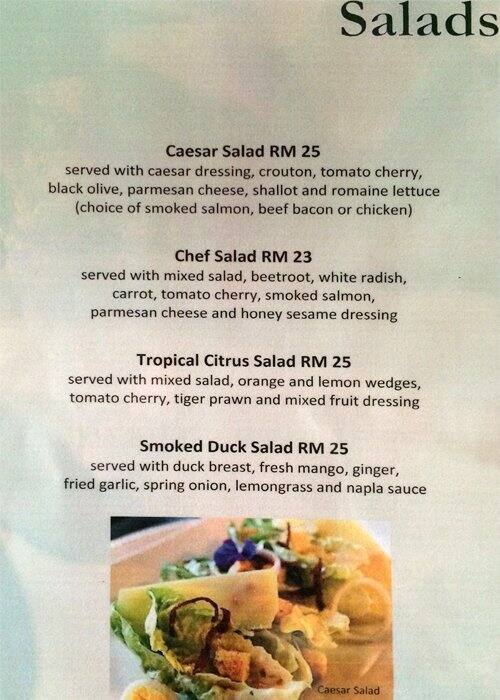 Flora Terrace Menu Menu For Flora Terrace Kuala Lumpur City Center Kuala Lumpur