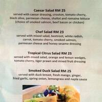 Flora Terrace Menu Menu For Flora Terrace Kuala Lumpur City Center Kuala Lumpur