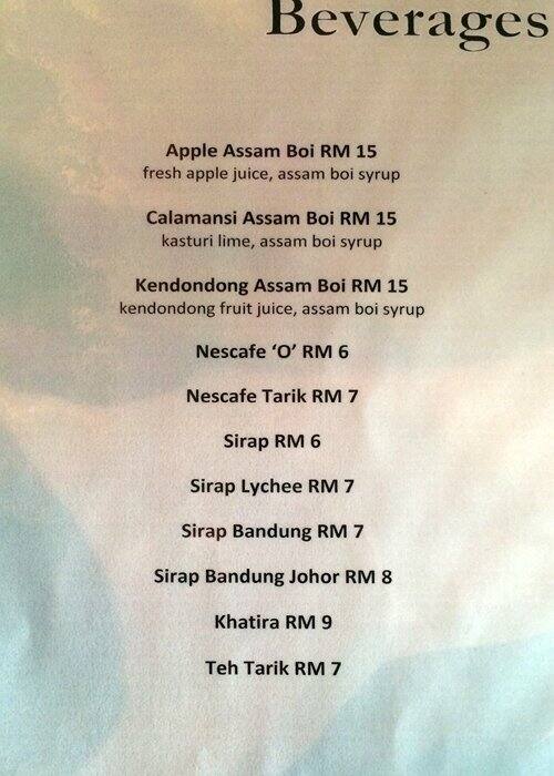Flora Terrace Menu Menu For Flora Terrace Kuala Lumpur City Center Kuala Lumpur