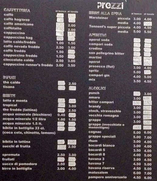 Menu di Nevada Cafè 