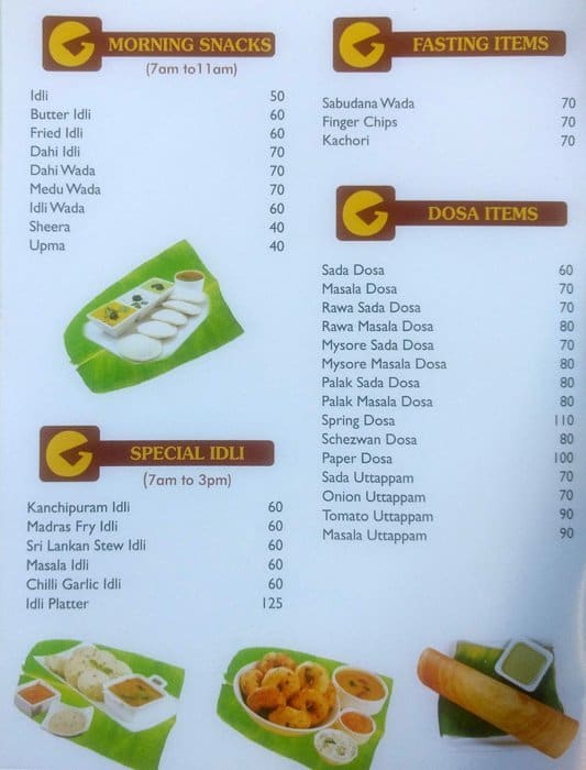 Garnish Menu, Menu podniku Garnish, Matunga East, Mumbai Zomato