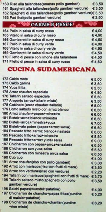 Menu di Xing Long 