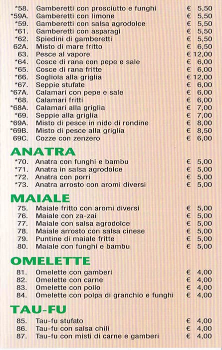 Menu di Xing Long 
