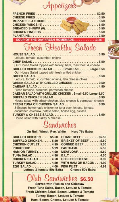 Menu at Perfecto Pizza pizzeria, New 