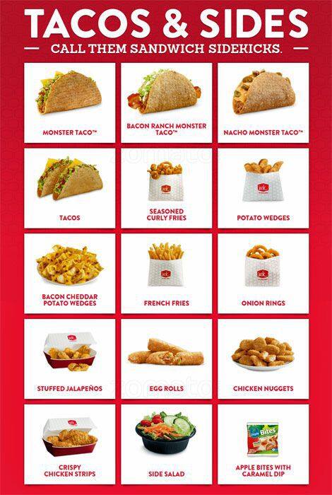 Menu At Jack In The Box Fast Food San Antonio 523 Fair Ave