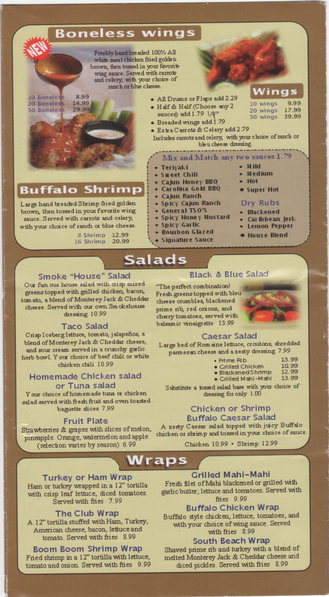 Sneaker's Sports Grille Menu Urbanspoon/Zomato