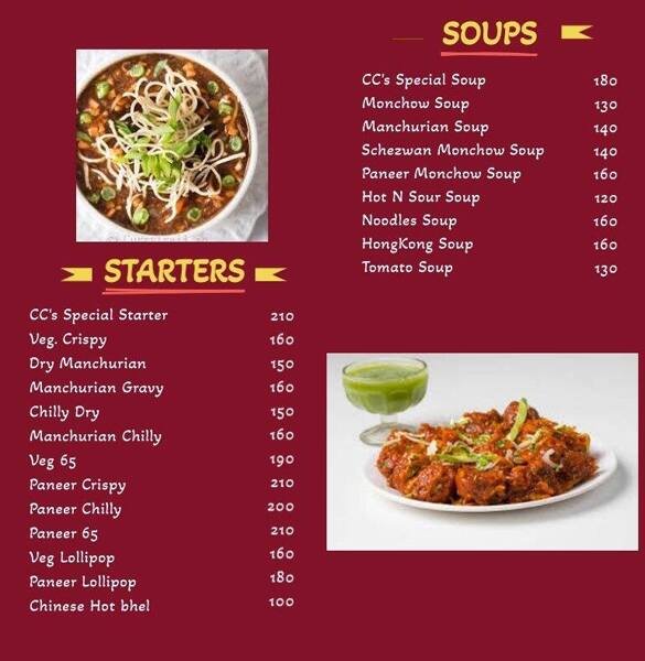 Menu of Chinese Chaska Fast Food Corner, Bhandup, Mumbai