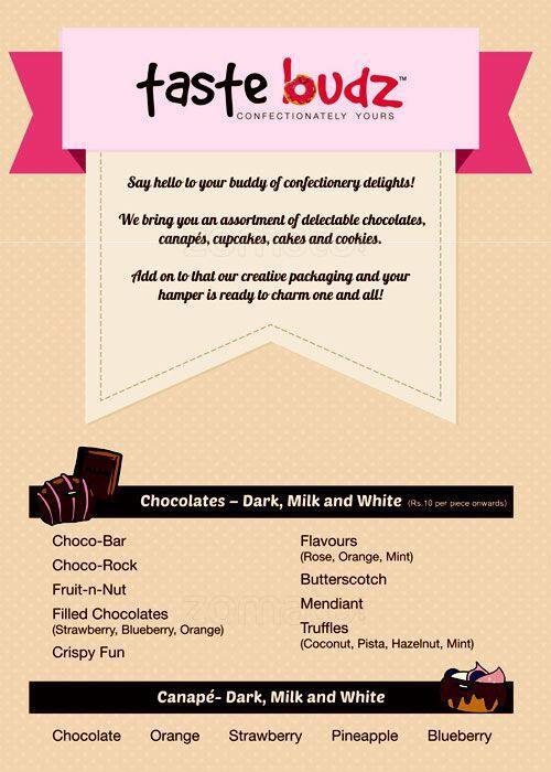 Taste Budz Menu, Menu for Taste Budz, NIBM Road, Pune Zomato