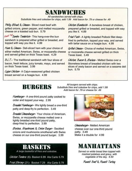 Menu at Laycoff's Tavern pub & bar, Fort Wayne