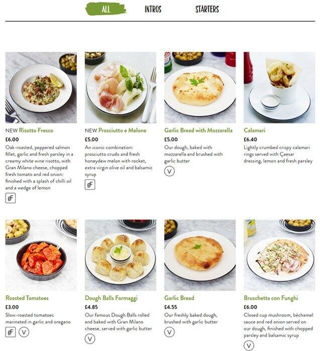 Pizza Express Menu, Menu for Pizza Express, Fulham, London Zomato UK