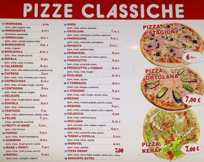 Menu di Mondial Kebab 