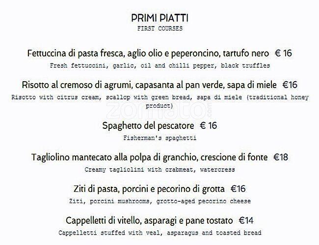 Menu di Pier 52 