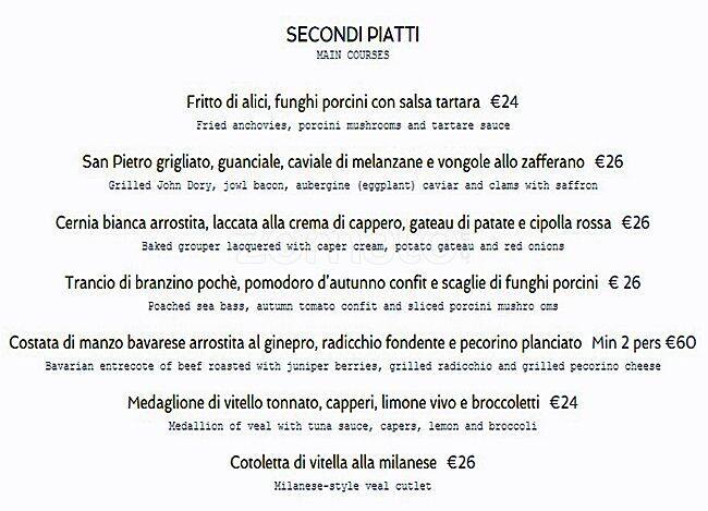 Menu di Pier 52 