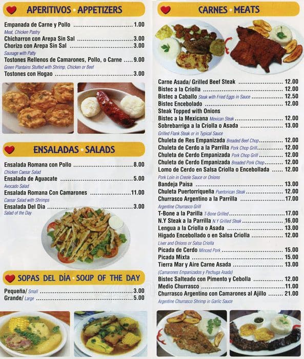 El Sabor De Maria Menu, Menu for El Sabor De Maria, Olney, Philadelphia ...